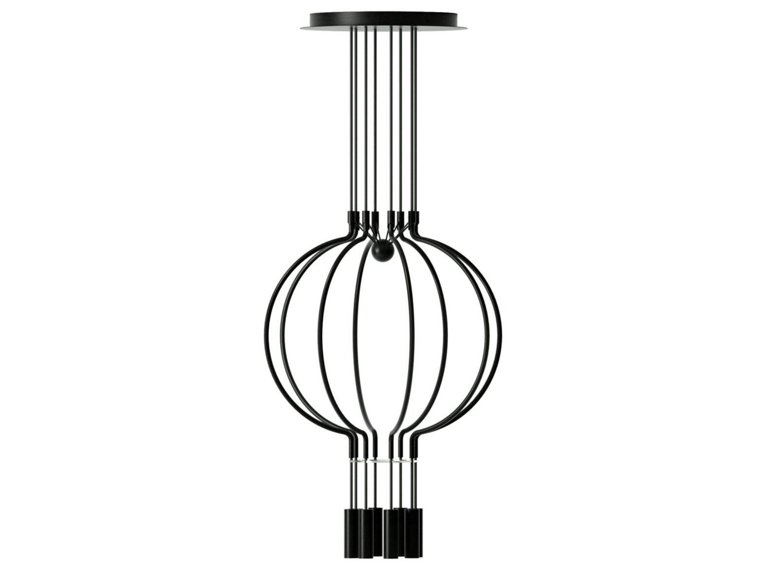 LED metal pendant lamp | Liaison Spliaix8 by Axolight