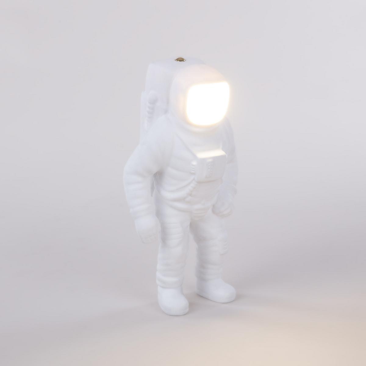 LED cordless resin table lamp | Flashing Starman by Seletti