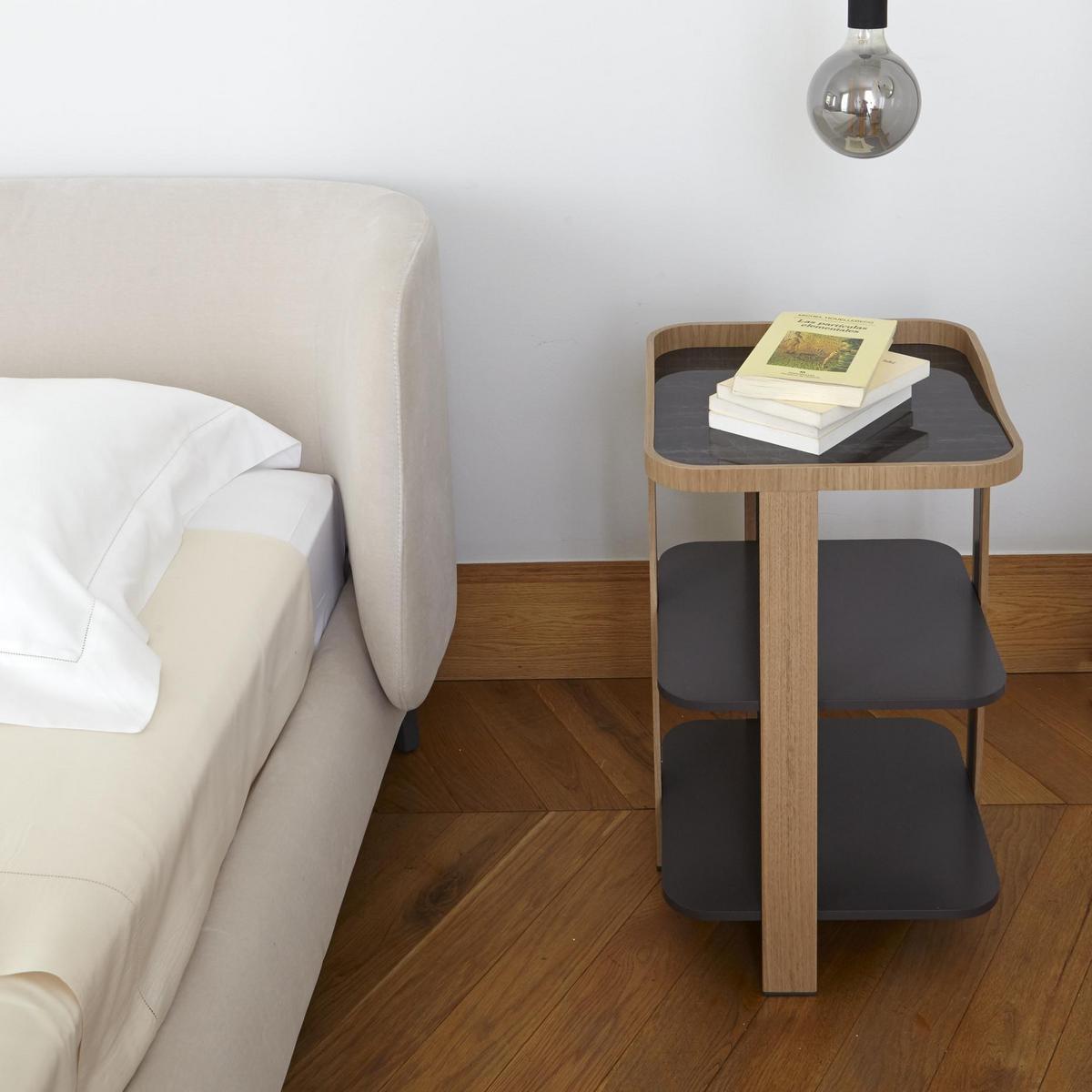 Wood veneer coffee table / bedside table | Postmoderne by Ligne Roset