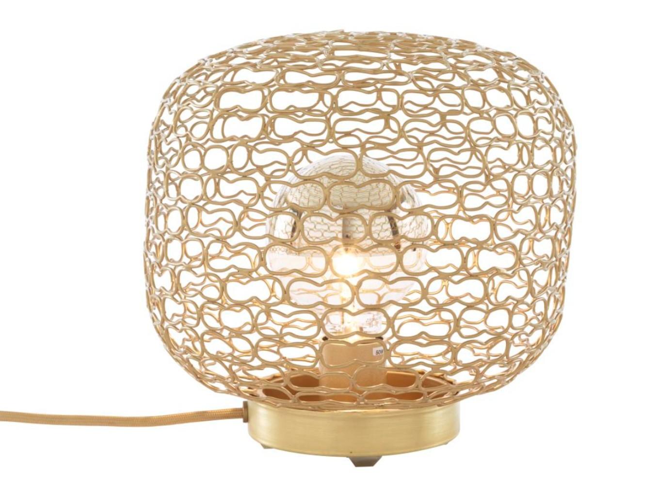 LED brass table lamp | Jali by Ligne Roset