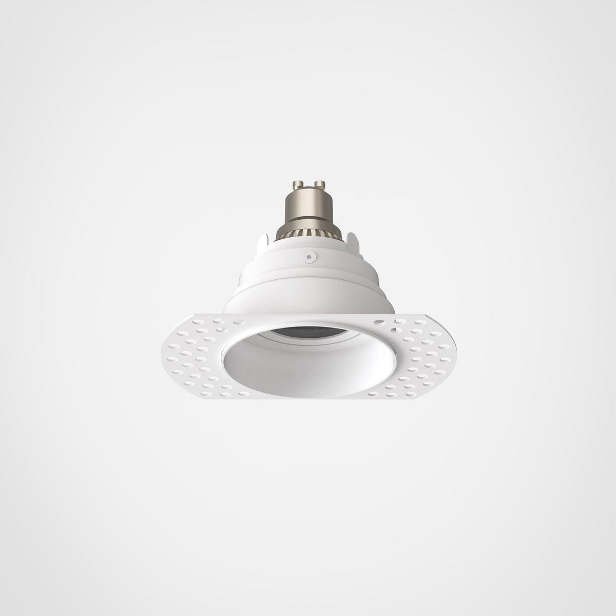 Contemporary style LED recessed adjustable metal spotlight | Trimless Round Adjustable Fire-rated by Astro lighting
