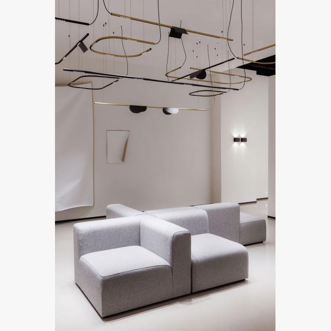 LED direct light pendant lamp | Lass-oh! L by Delta light