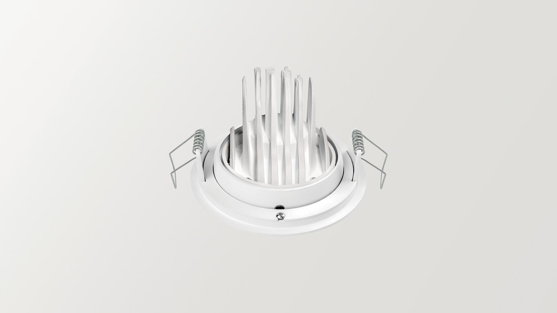LED adjustable spotlight | Twist Round by Arkoslight