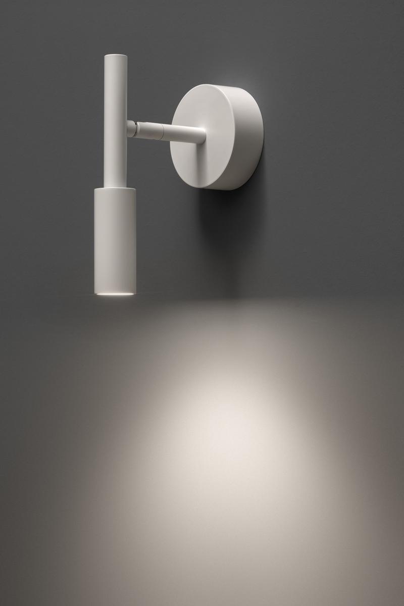 LED adjustable aluminium wall lamp | Tubino by Panzeri