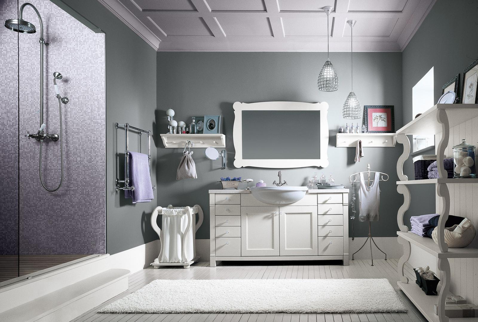 Uv lacquered bathroom | English Mood by Minacciolo