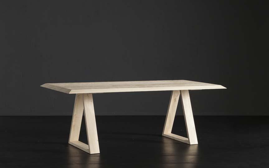 Rectangular wooden dining table | Rio + Mekano by Altacorte