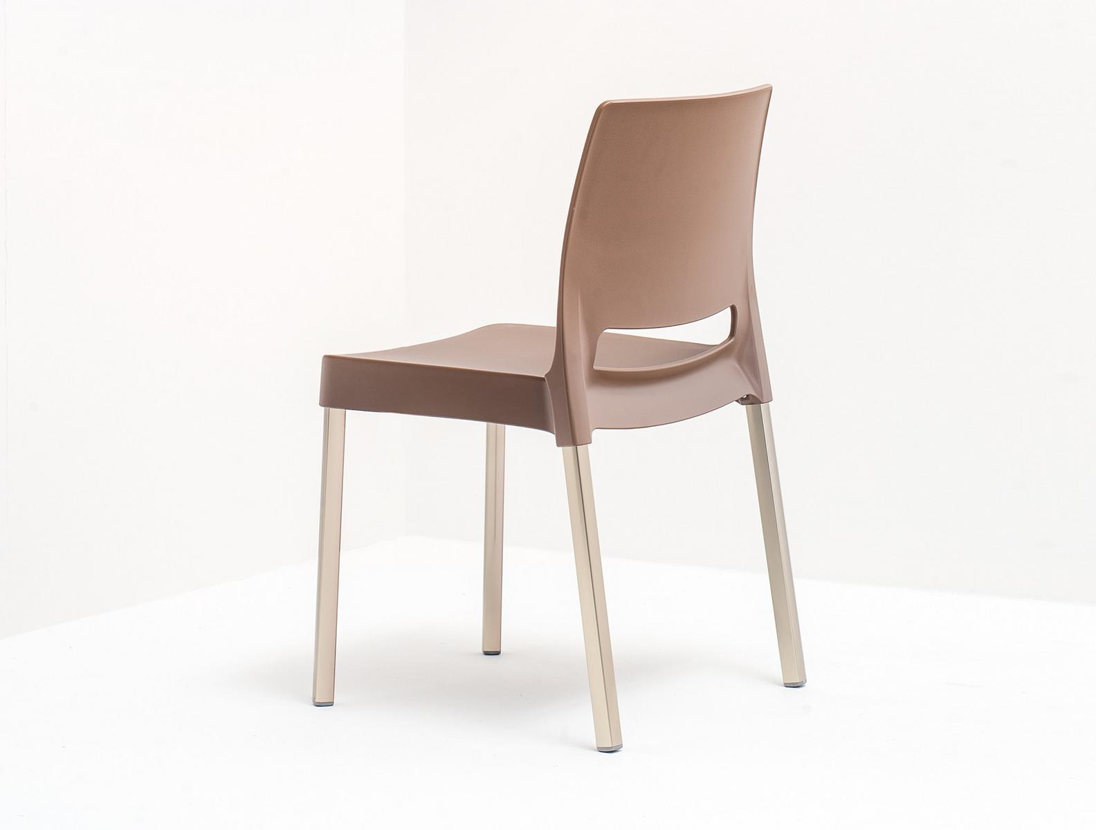 Stackable polypropylene chair | Joi by Pedrali