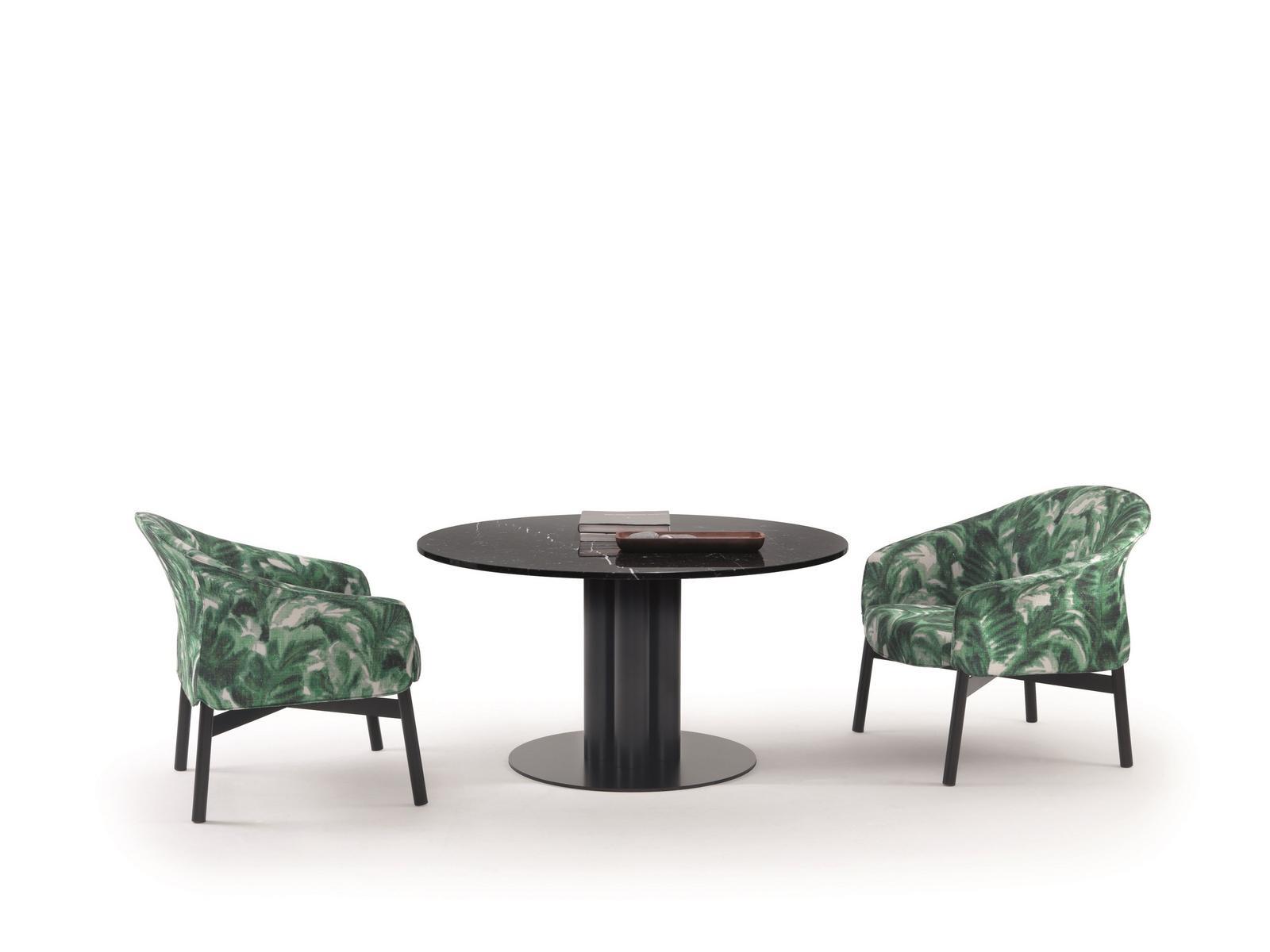 Round marble table | Goya by Arflex