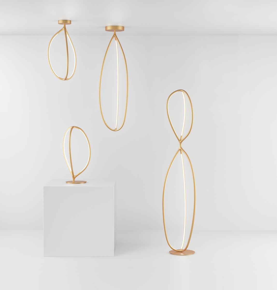 Aluminium and silicone ceiling lamp | Arrival by Artemide