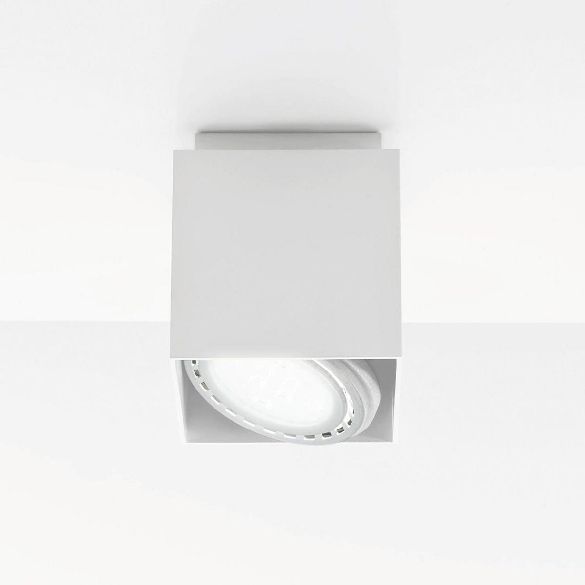 Adjustable extruded aluminium ceiling lamp | Cubo by Nemo
