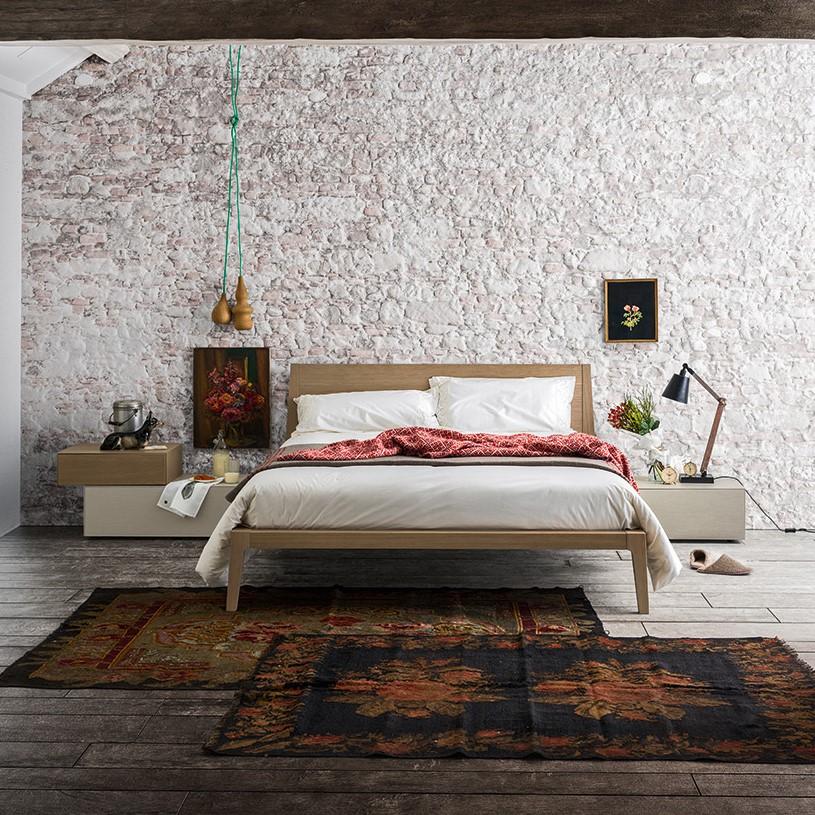 Fabric bed with removable cover | Dorian by ALF Dafre