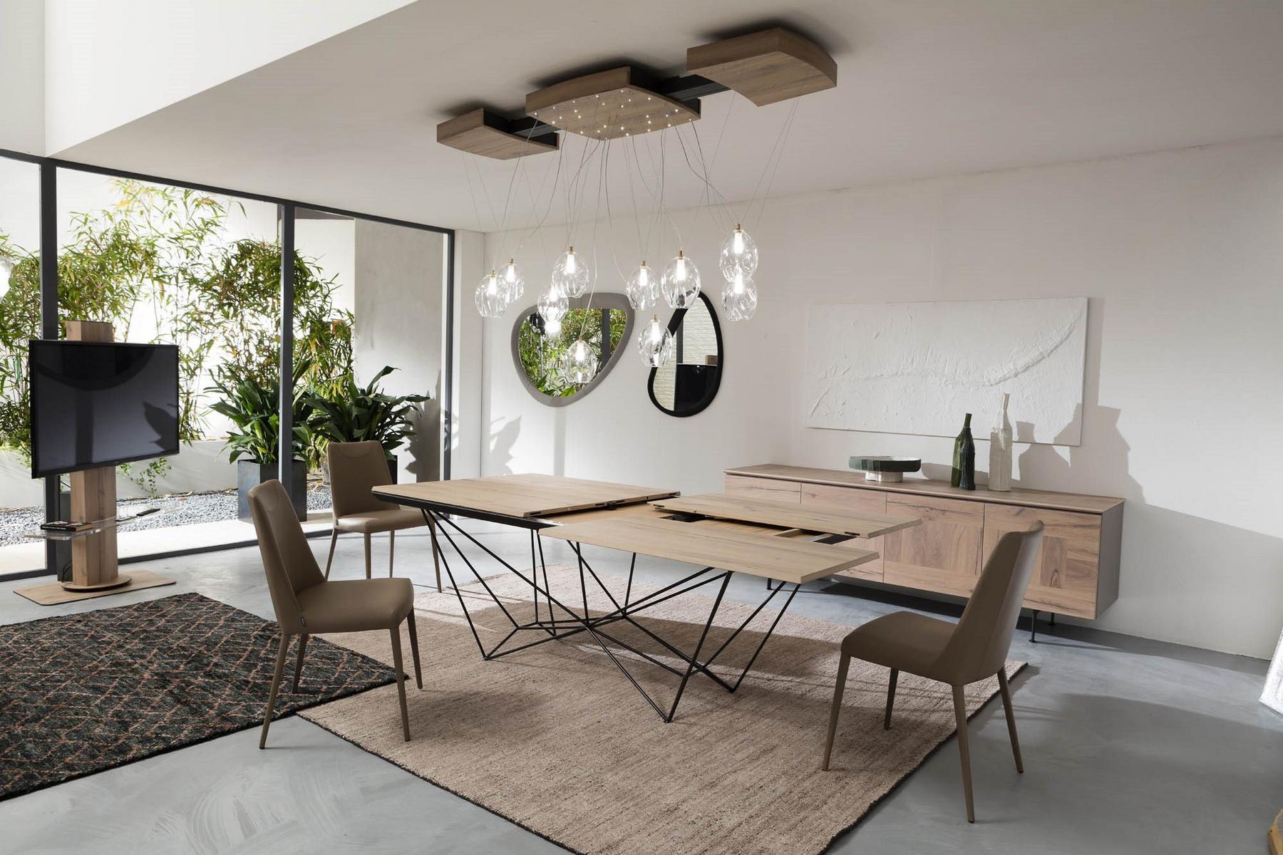 Extending wooden table | Fil8 by Ozzio Italia