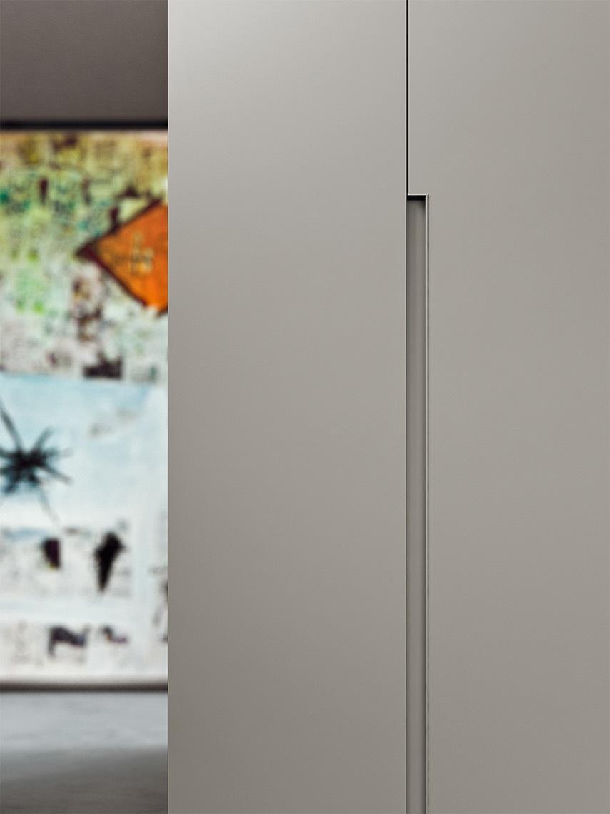 Modular lacquered wardrobe with doors | Go by ALF Dafre