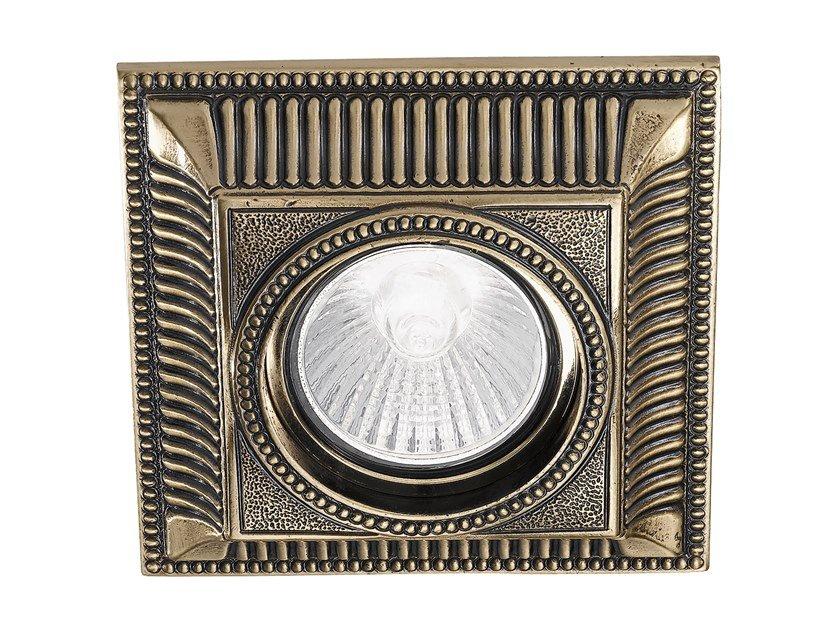 Antique Brass down light | Mia Dl7813 by Possoni Illuminazione
