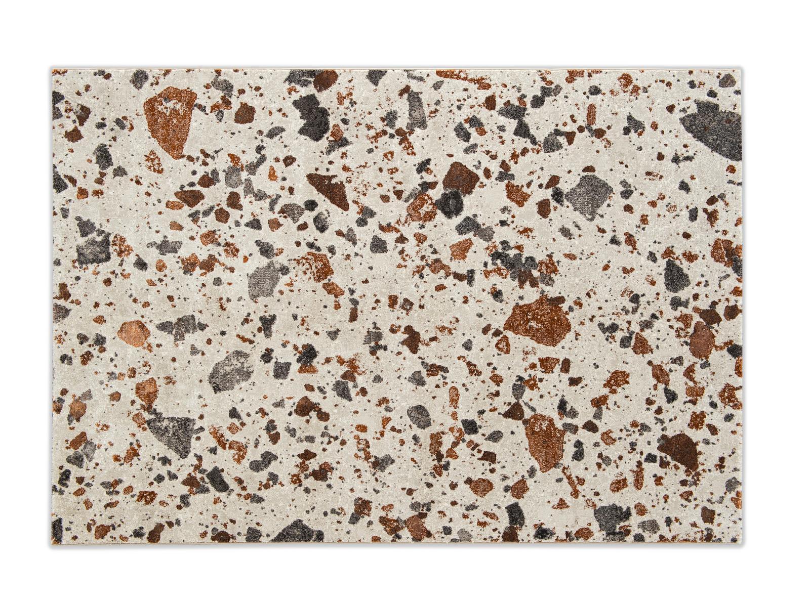 Rectangular synthetic fibre rug | Terrazzo by Calligaris