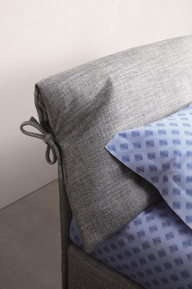 Double bed with removable cover | Nathalie by Flou
