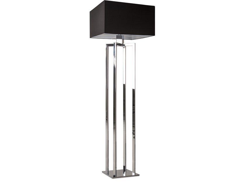 Direct-indirect light metal floor lamp | Swinging Ballet F1 by Ilfari
