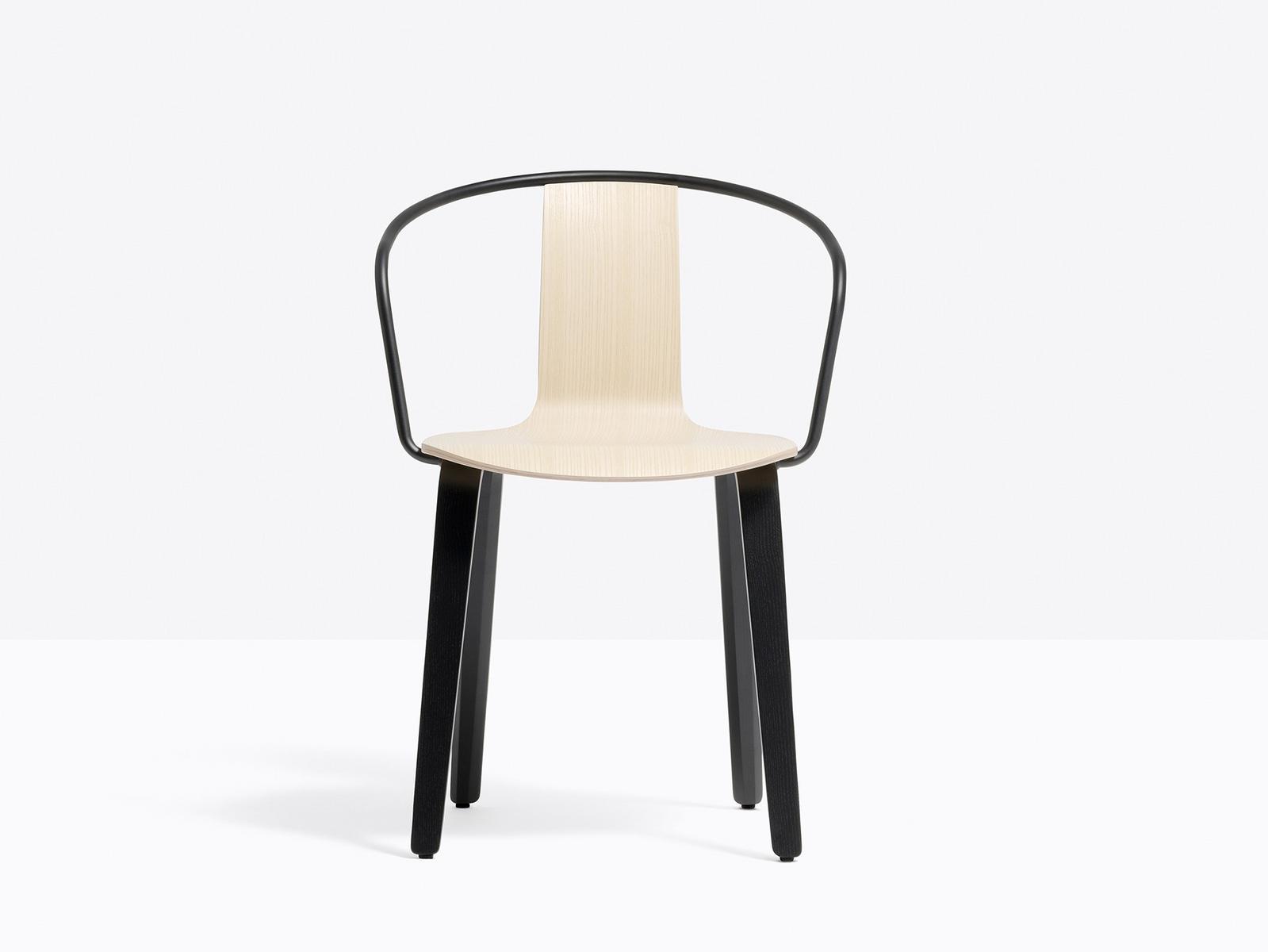 Multi-layer wood chair with armrests | Jamaica 2915 by Pedrali