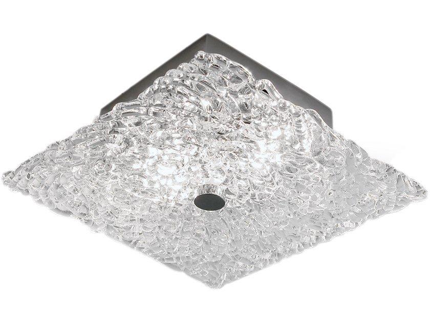 Direct light glass ceiling light | Nightlife C2 by Ilfari