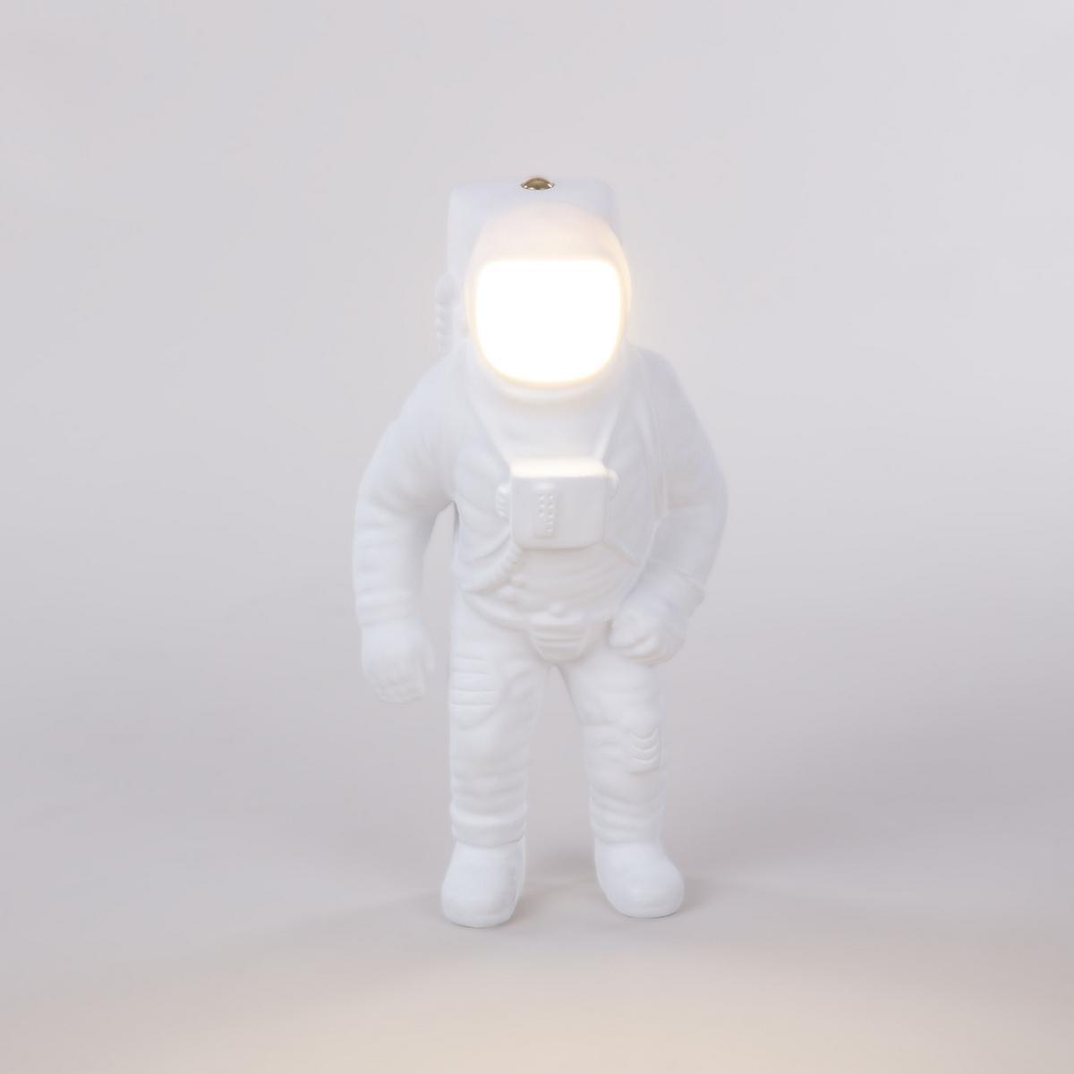 LED cordless resin table lamp | Flashing Starman by Seletti