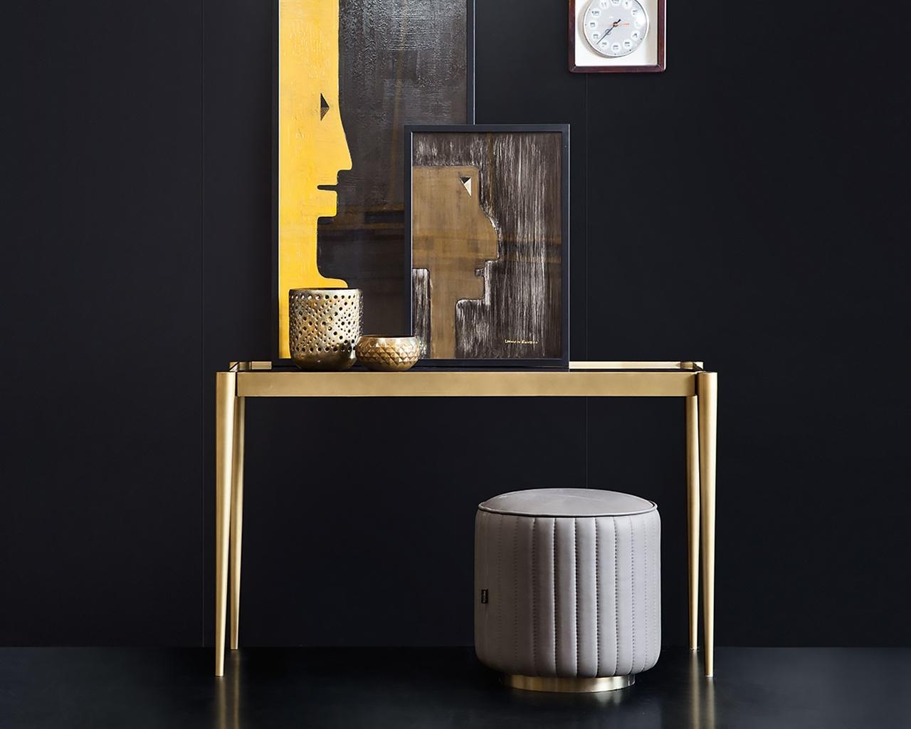 Rectangular metal console | Josephine by Daytona