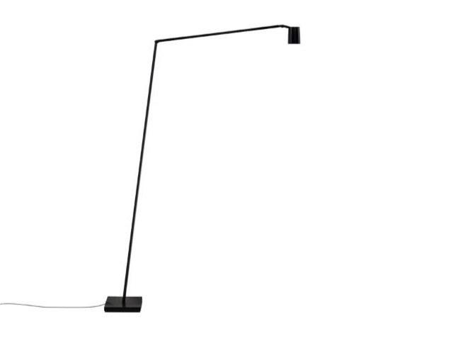 LED adjustable aluminium floor lamp | Untitled Reading Spot by Nemo