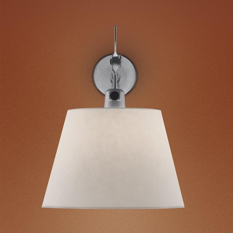 Satin wall lamp | Tolomeo Diffusore Wall by Artemide