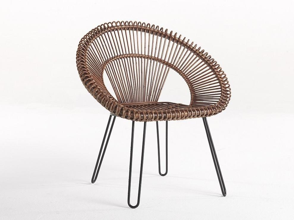 Rattan easy chair | Nest by Gianfranco Ferre Home