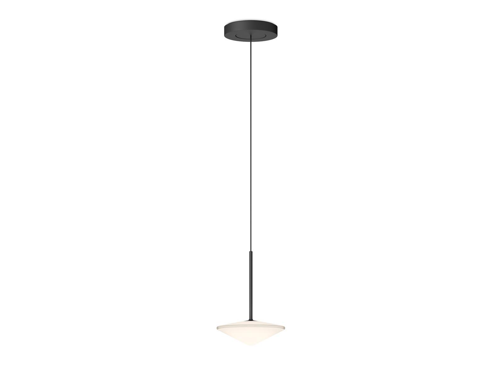 LED direct light glass and steel pendant lamp | Tempo 5774_5780 by Vibia