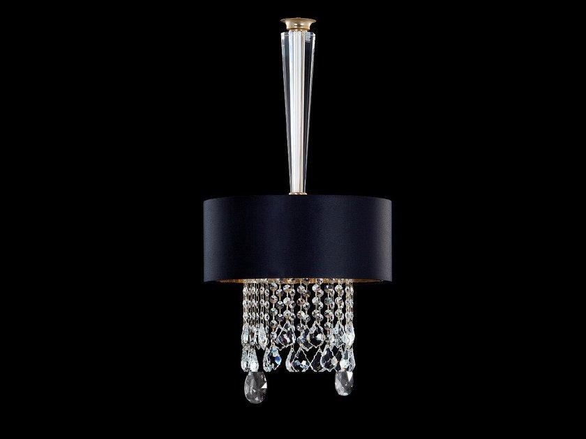 Pendant lamp with crystals | Flavia by Aiardini lighting