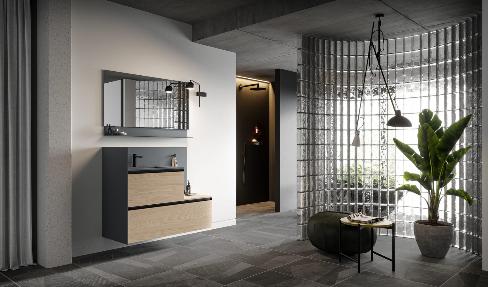 Melamine bathroom | Deep by Birex