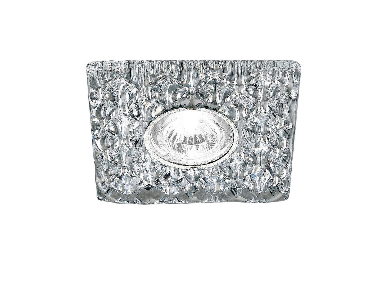 LED recessed glass spotlight for false ceiling | Diamante I by Leucos