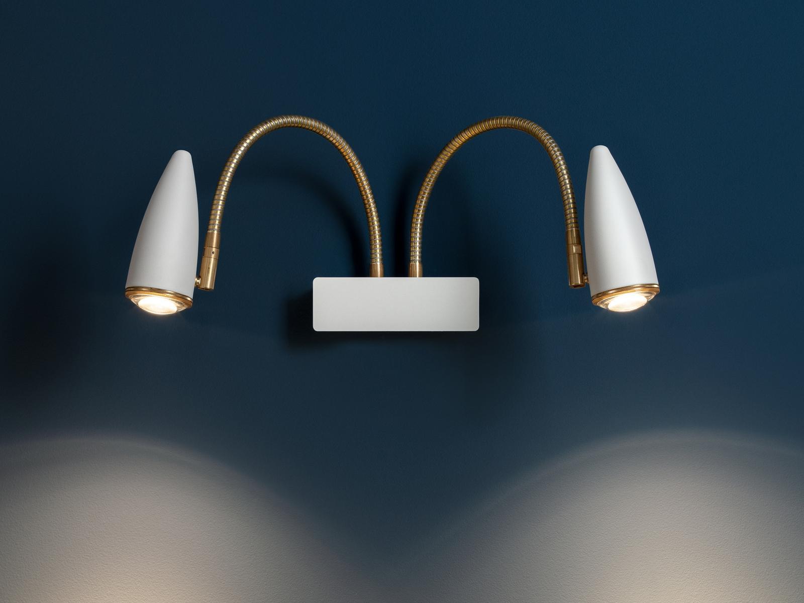 LED adjustable wall lamp | Cicloitalia Flex W2 by Catellani & Smith