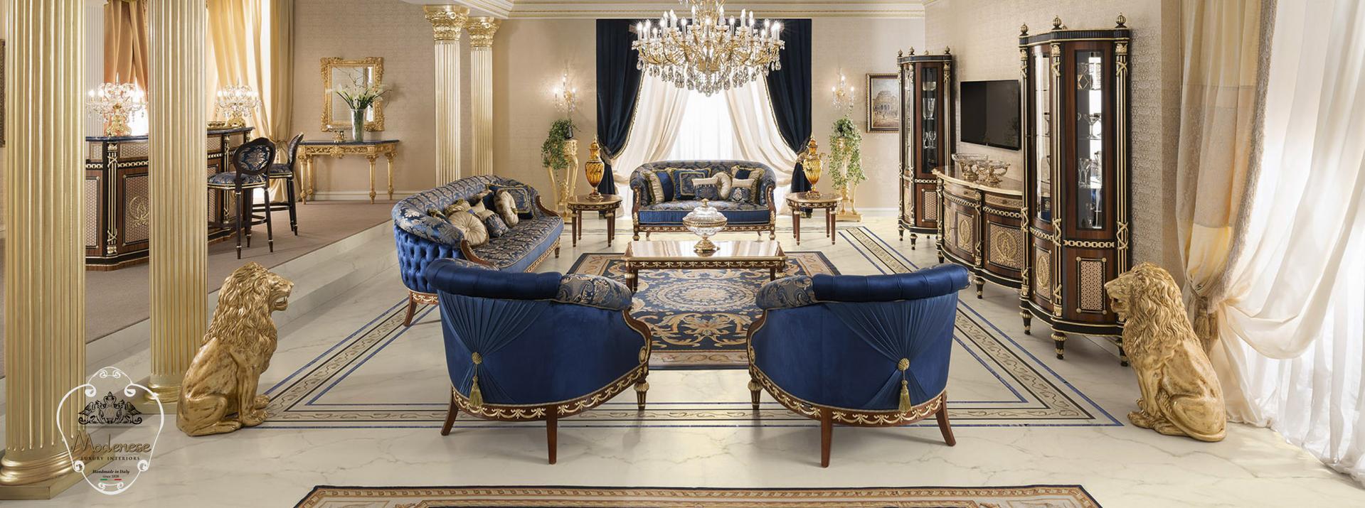 3 seater fabric sofa | 14436 by Modenese Gastone