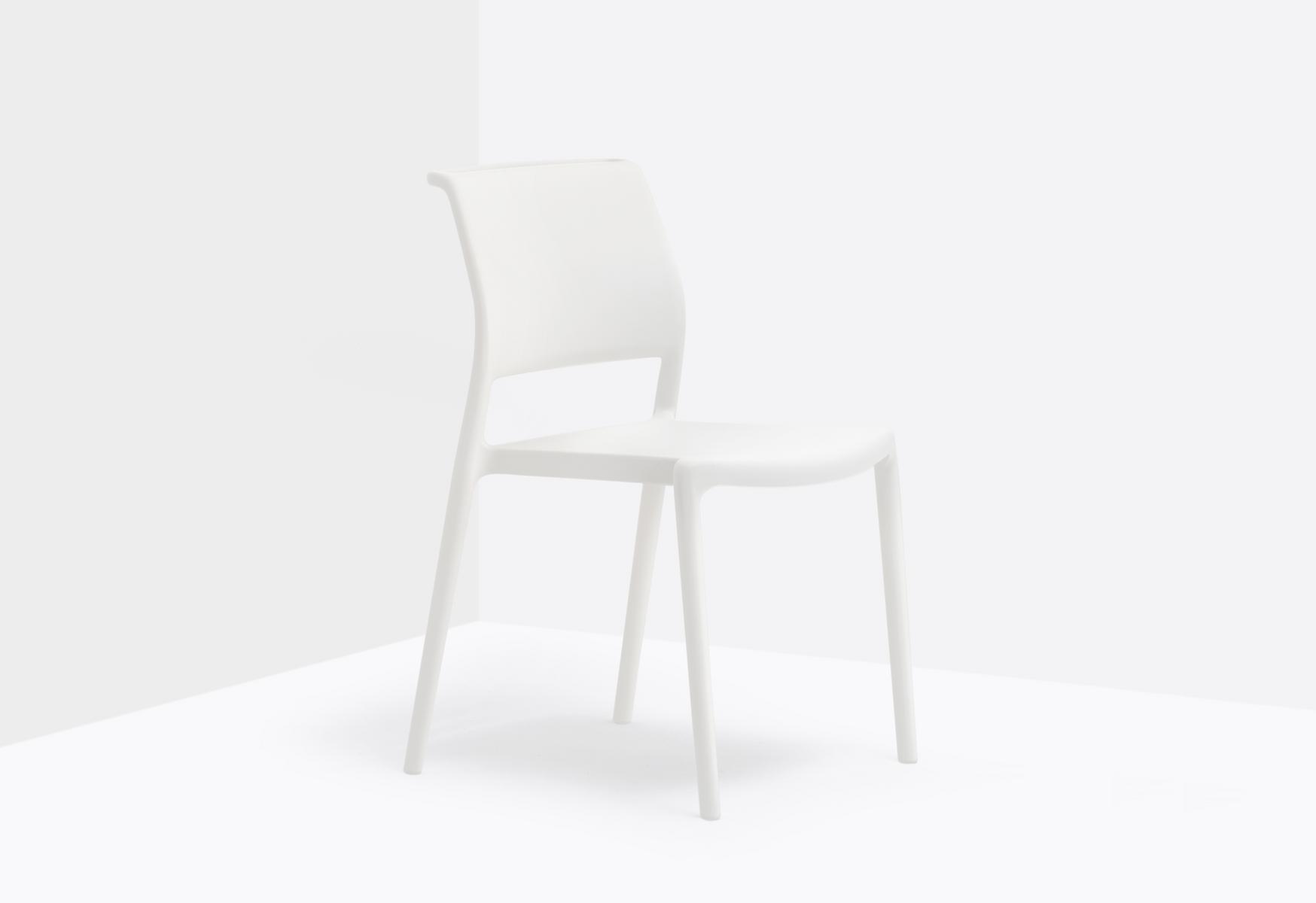 Stackable polypropylene chair | Ara 310 by Pedrali