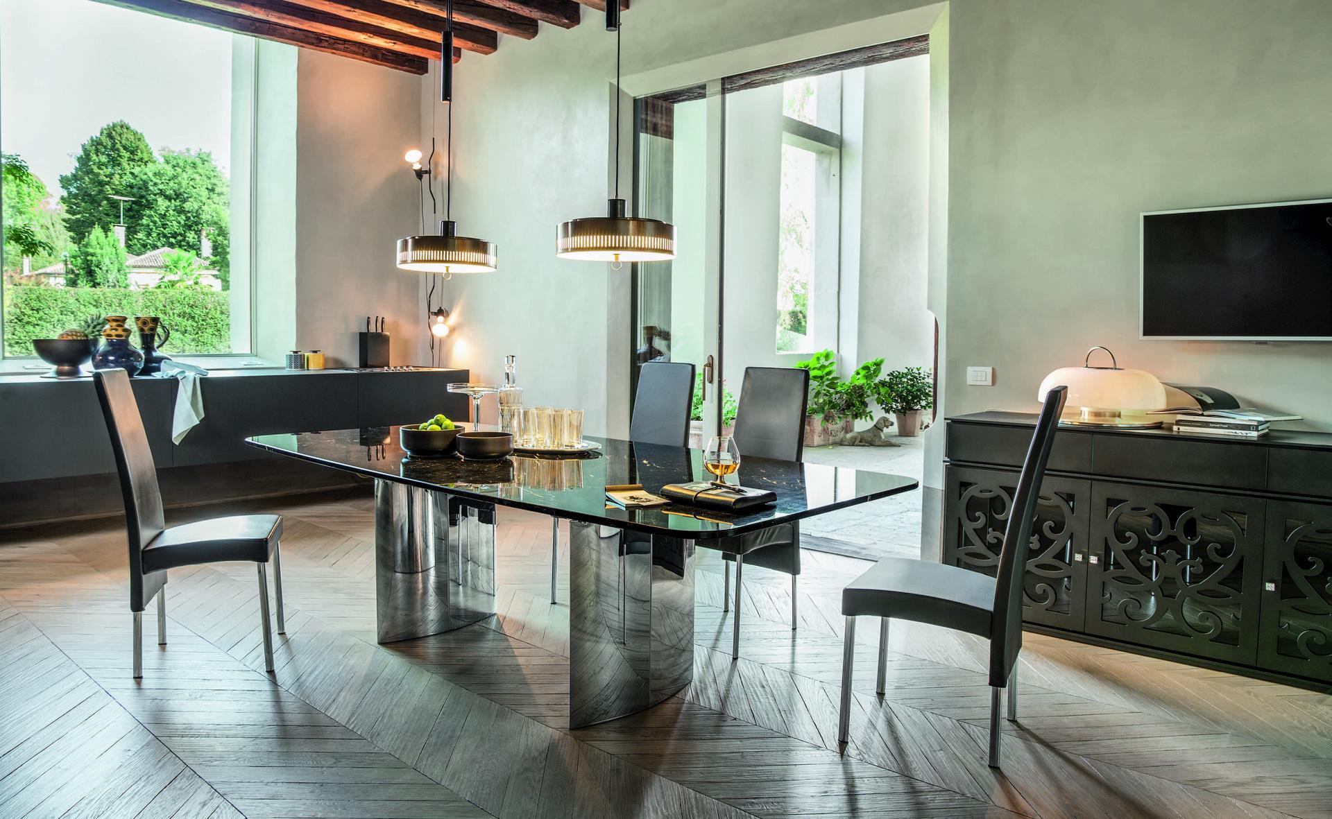 Extending rectangular table | Manhattan by Tonin Casa