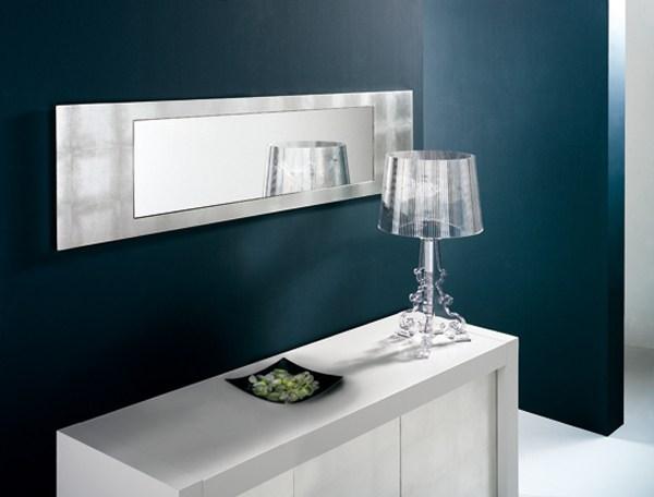 Wall-mounted framed mirror | Alisei by Riflessi