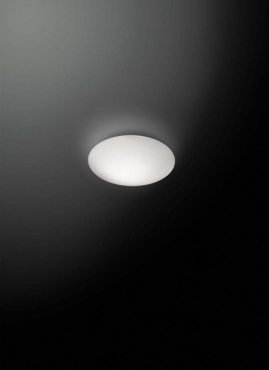 Blown glass ceiling lamp | Puck by Vibia