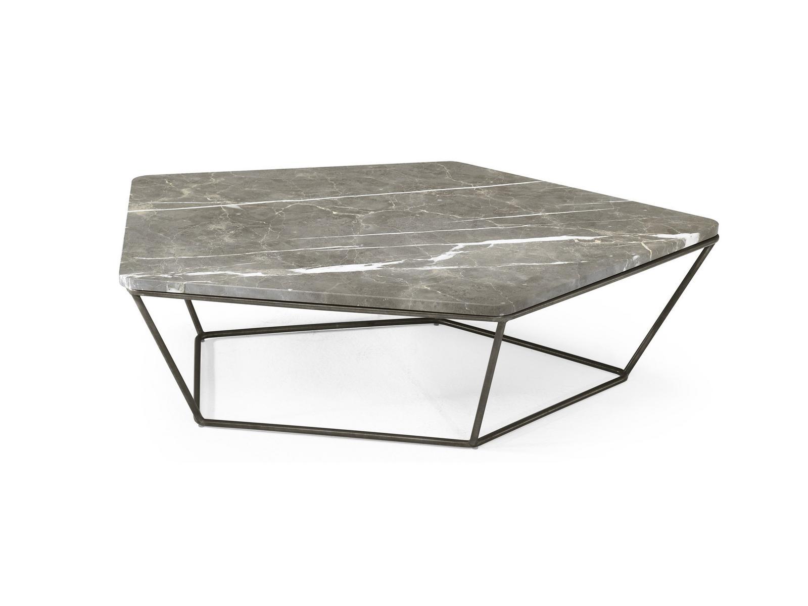 Low marble coffee table | Chocolat by Natuzzi Italia
