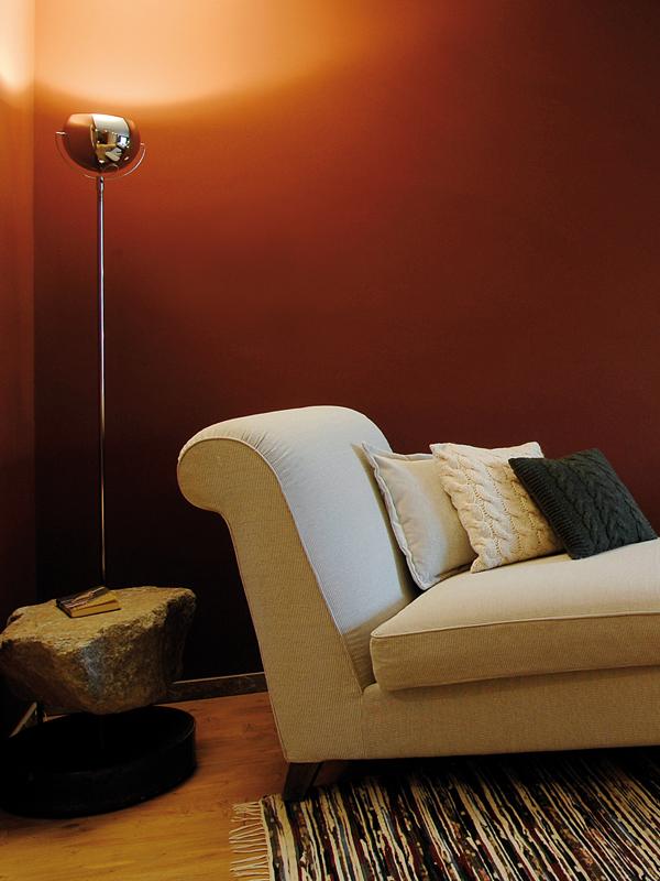 Adjustable metal floor lamp | Beluga Steel by Fabbian