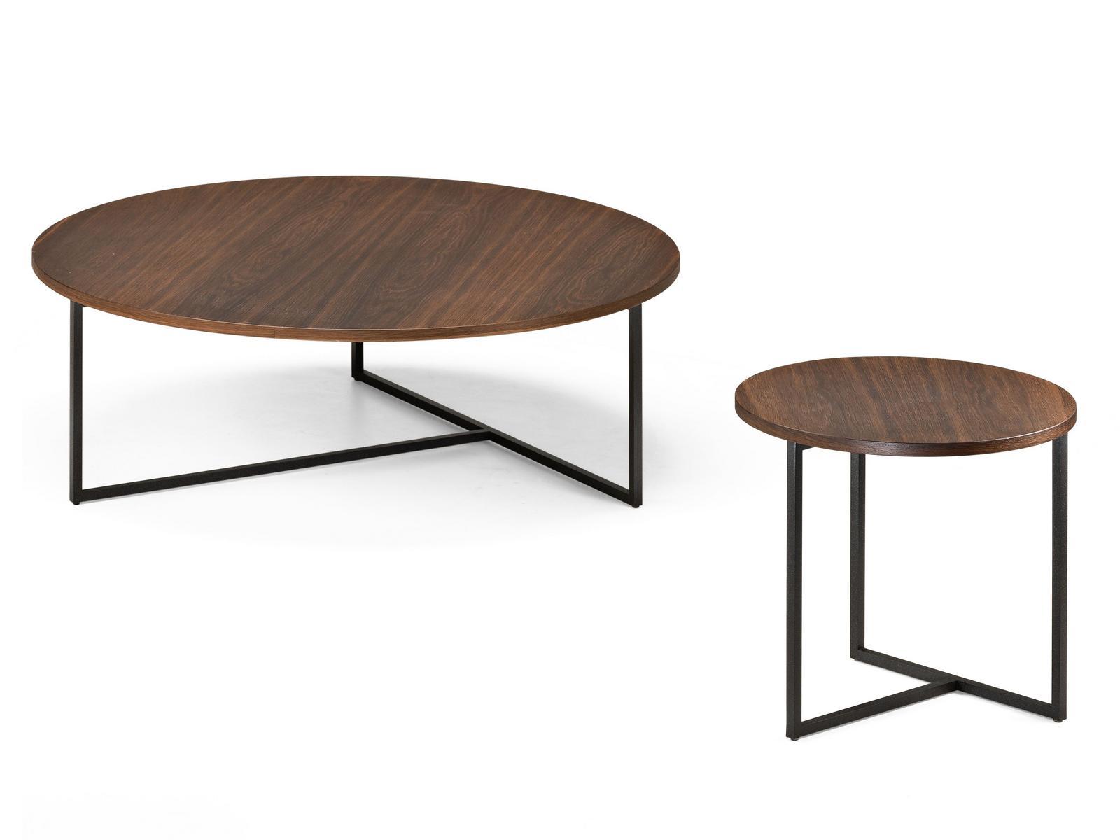Round Sucupira coffee table | Armonia by Arketipo