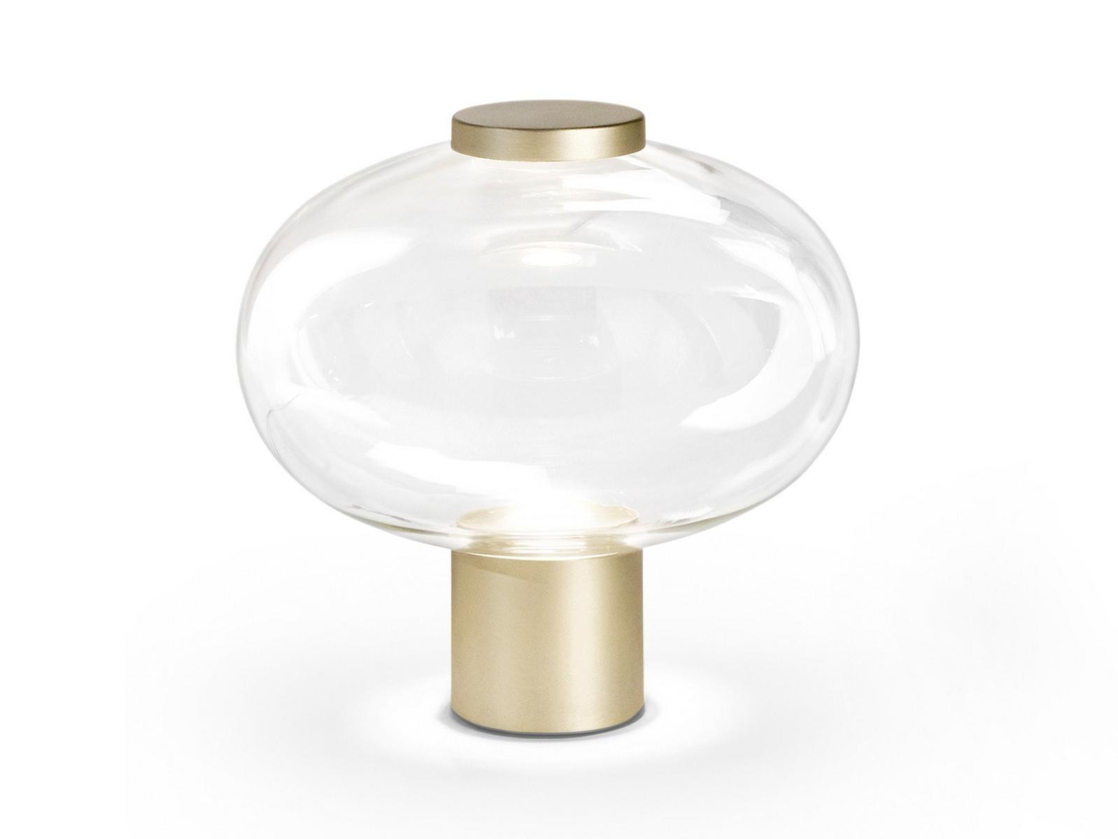 LED glass table lamp | Riflesso Lt 1 by Vistosi