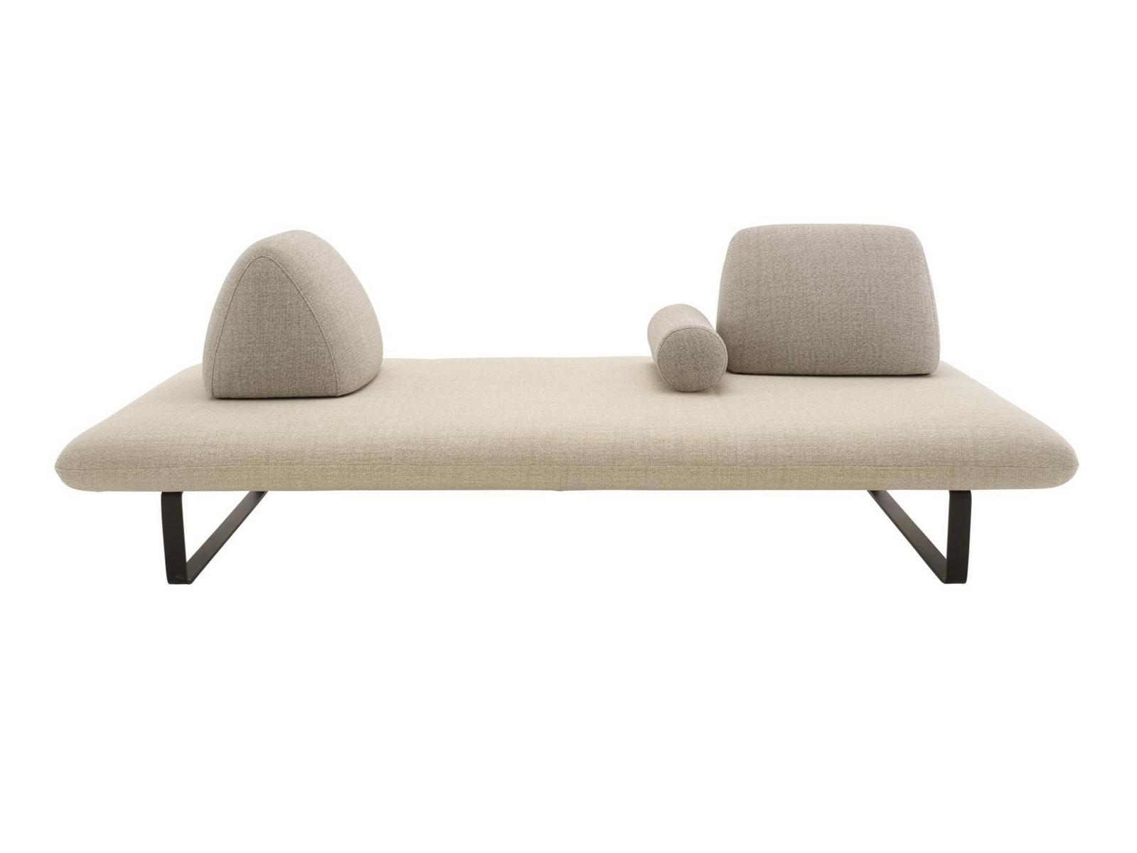 2 seater sled base fabric garden sofa | Murtoli by Ligne Roset