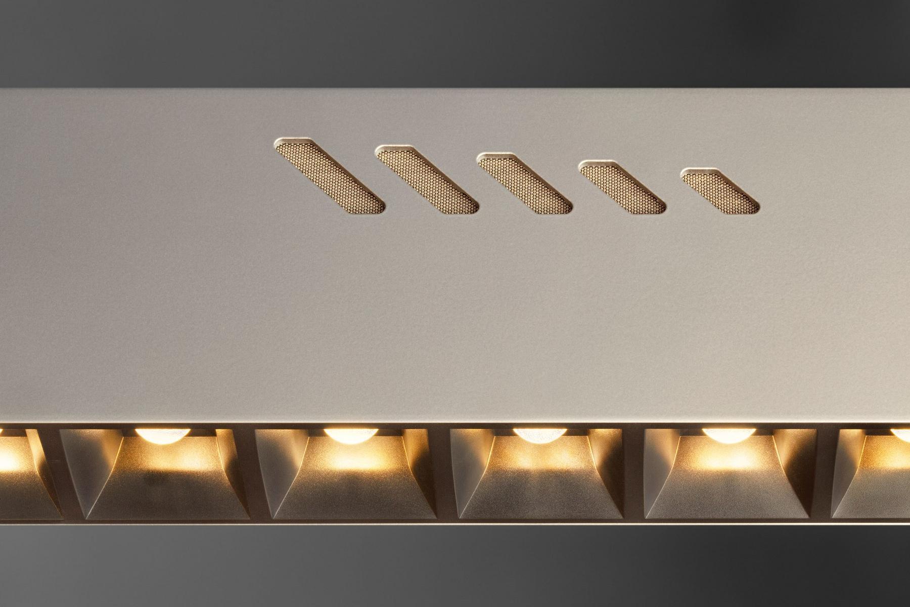Metal LED sanitising light | Pure Bioair by Olev