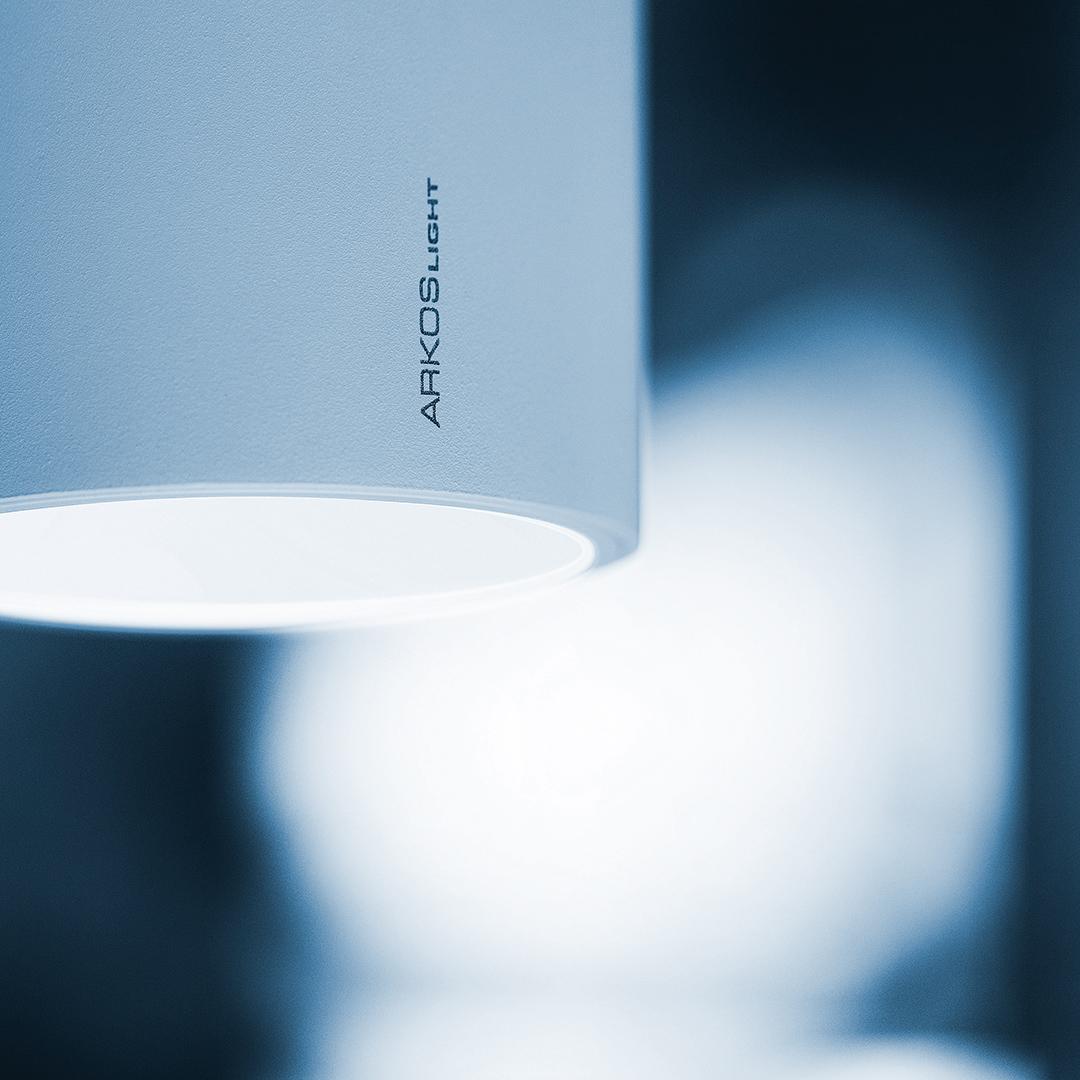 LED aluminium ceiling lamp | Scope 21 Surface by Arkoslight