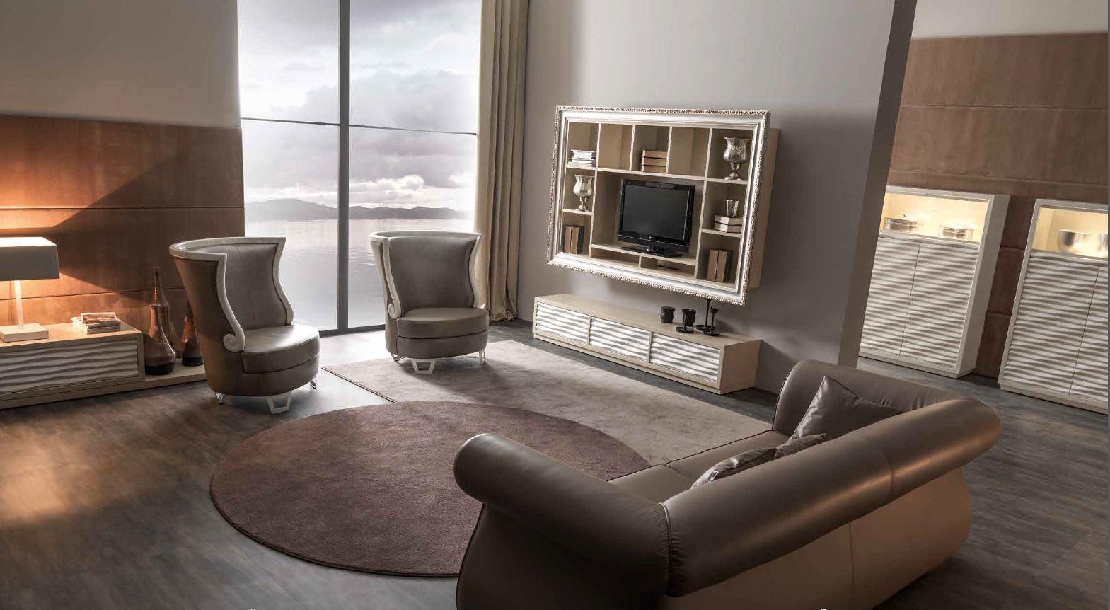 Leather armchair with armrests | Gaudì by Corte Zari