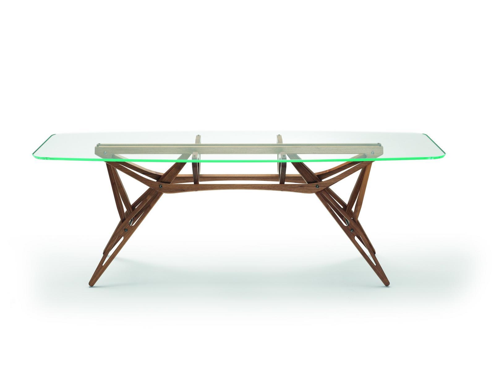 Crystal table | Reale Cm 2320 by Zanotta