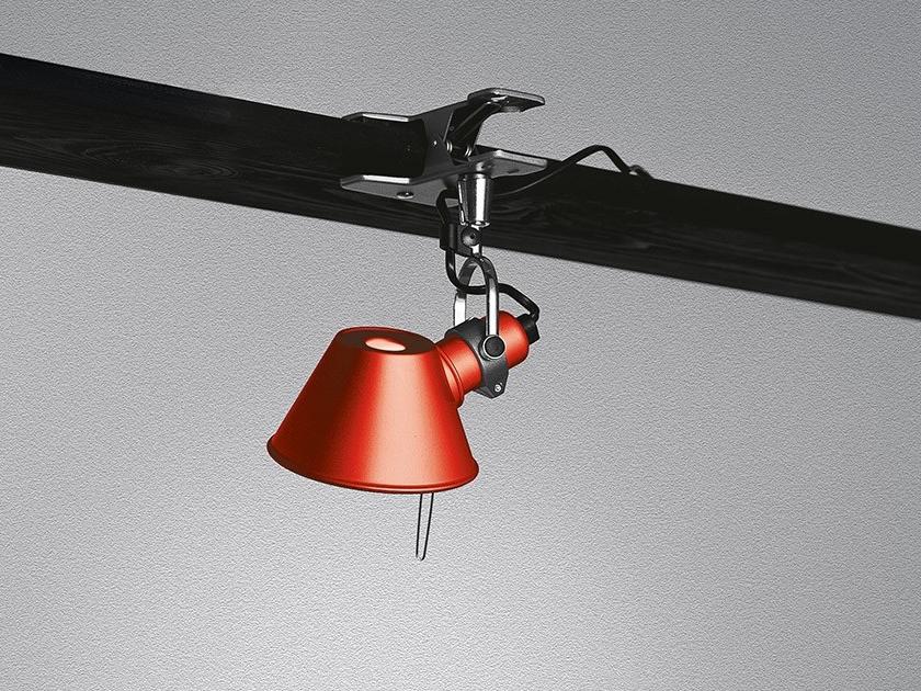 Clamp adjustable spotlight | Tolomeo Micro Pinza by Artemide