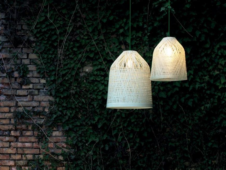 Cocoon resin pendant lamp | Blackout by Karman