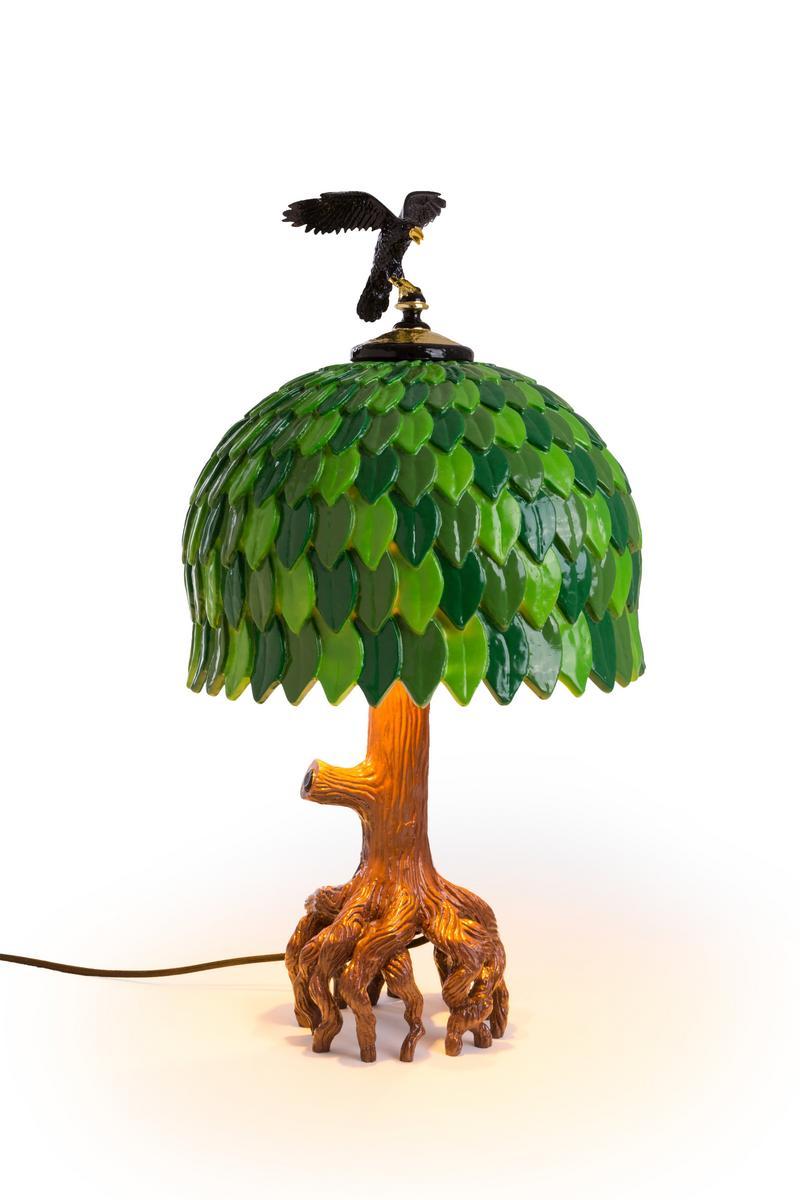 LED indirect light resin table lamp | Tiffany Tree by Seletti